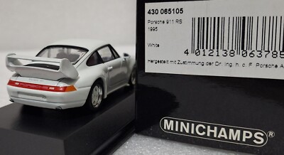 MINICHAMPS Porsche 911 RS 1995 限定1000台 Porsche 911 (993) RS 1995 White 1:43 Minichamps 430065105