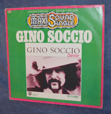 Gino Soccio - Dancer (12'' Maxi-Single)  Limited Edition 30 cm - 45 rpm 1979