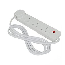 Image of Status Extension Lead 4 Socket 2m