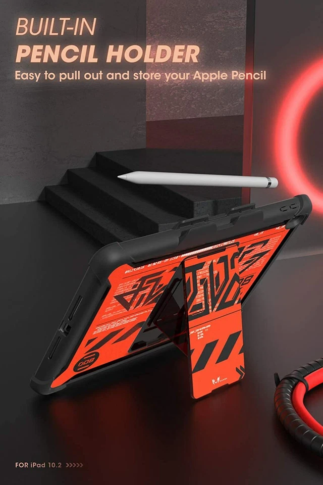 Mumba for iPad 7th/8th/9th Gen 10.2" DualLayer Case Shockproof Shell Back Cover - Image 3 of 4