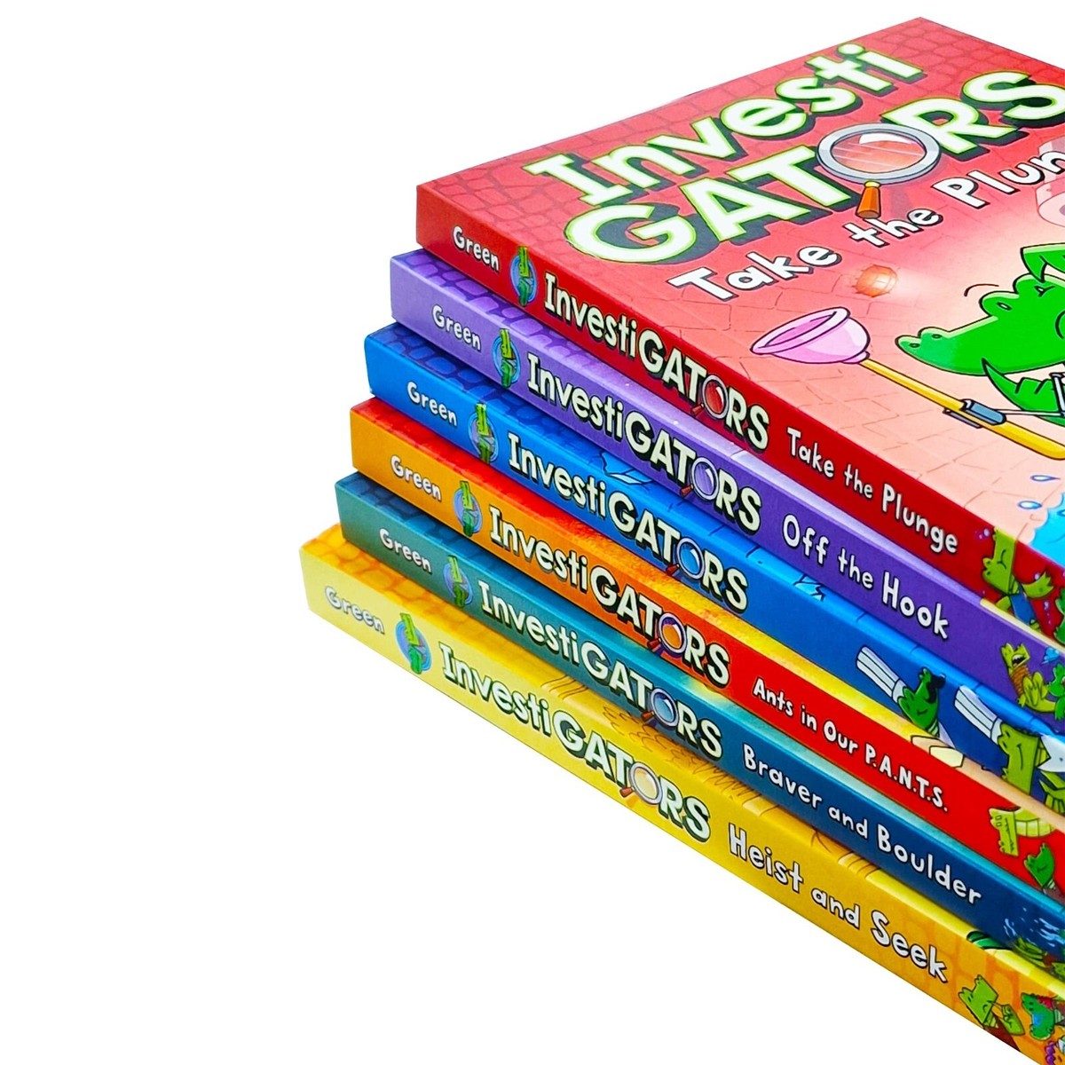 InvestiGatorsシリーズ 全10巻セット Investigators Series Collection 6 Books Set by John Patrick Green