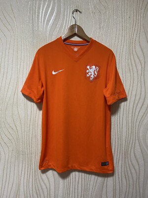 NETHERLANDS 2014 2015 HOME FOOTBALL SHIRT SOCCER JERSEY NIKE