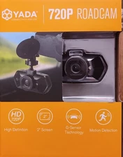 NEW! Yada RoadCam 720P 2" Screen 30fps Motion Detection, G-Sensor Activated Rec.