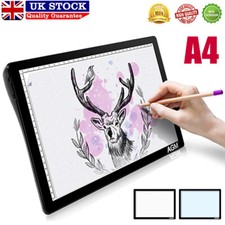 LED Tracing Drawing Copy Board Light Box Stencil Tattoo Artist Craft Painting A4