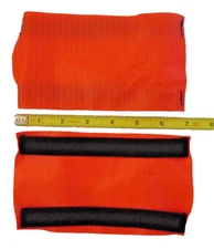 2 3M Safety Armband 4"x"7" Fluorescent Orange Visible Walk  Run Bike Street Safe
