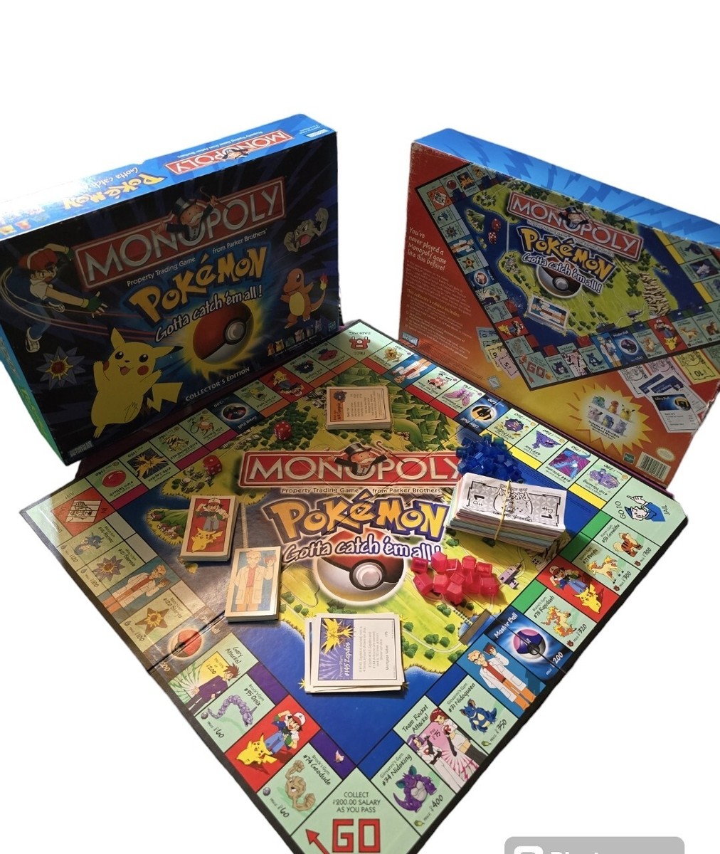 【新品未使用】pokemon MONOPOLY ポケモン　モノポリー Monopoly Pokemon Edition Board Game | GameStop
