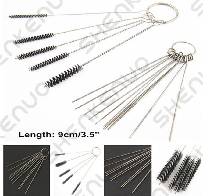 Motorcycle Engine Carburetor Carbon Dirt Deposit Remove Cleaning Cleaner Tools L - Image 2 of 4