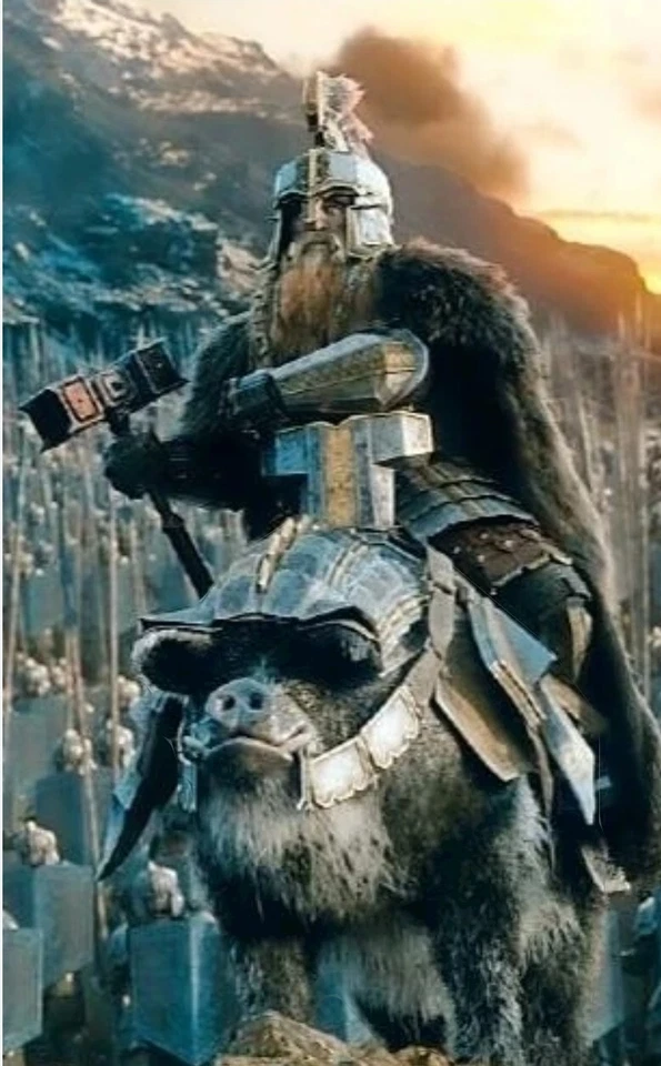 LEGO-Kampfwildschwein von Dáin Eisenfuß -Der Hobbit-Schlacht der fünf Heere Neu - Bild 2 von 3