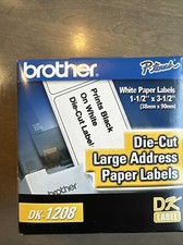 Brother International Corporat Dk1208 Dk-1208: Large Address Paper Label [400