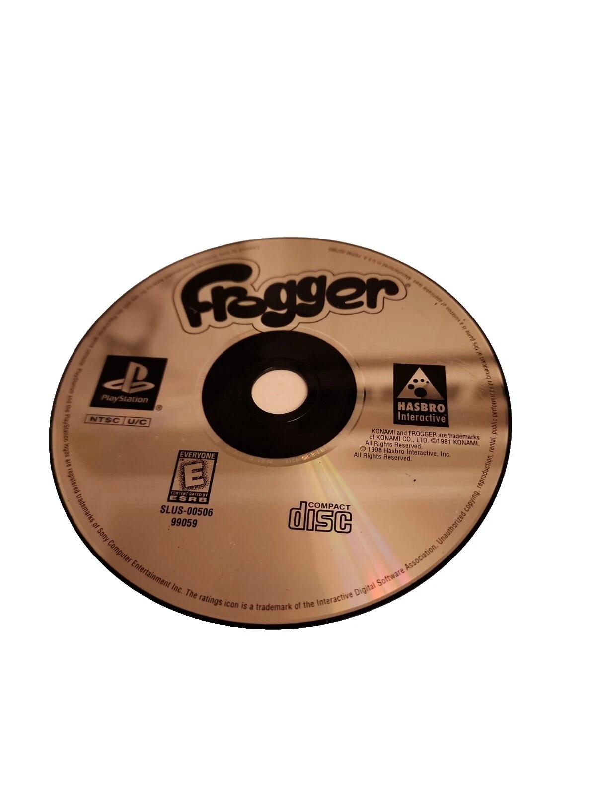 Sony PlayStation 1 juegos de video Frogger