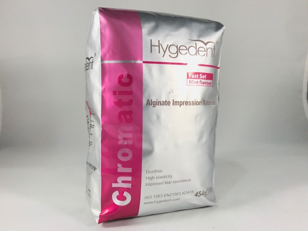 Hygedent Alginate Powder Impression Material 454g 1 lb