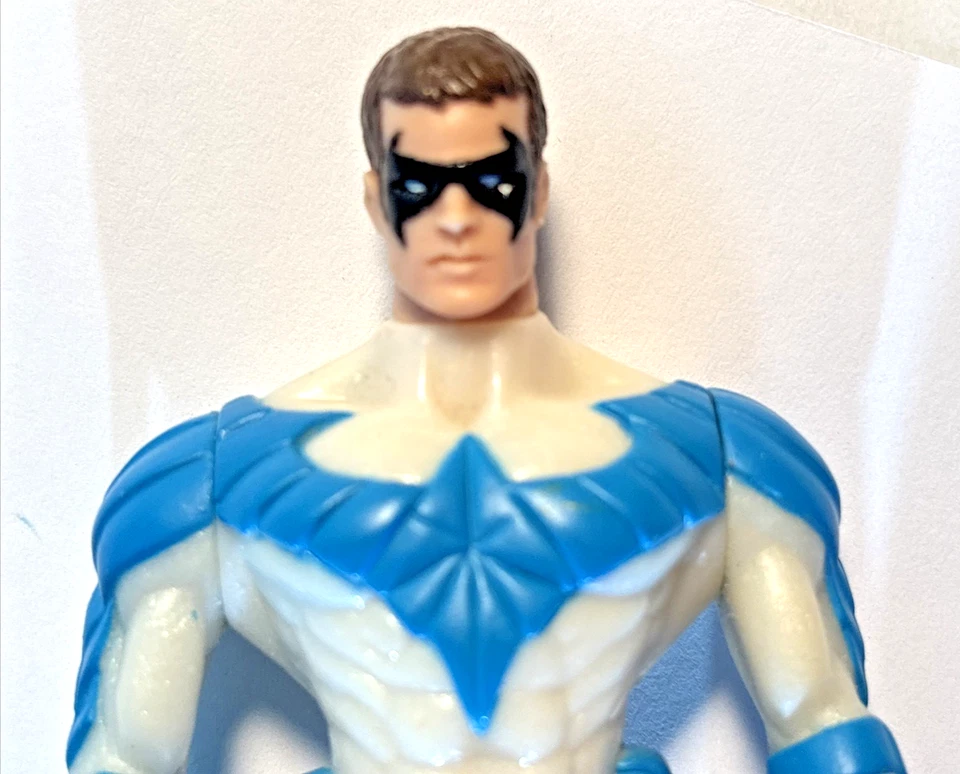 Figura de acción Kenner Wing Blast Robin Deluxe 5 pulgadas juguete 1997 DC Comics Foto 3 de 4