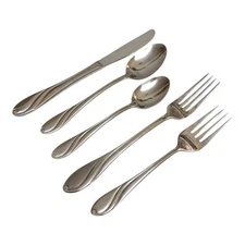 Farberware Stainless Flatware FRW19 5 Piece Place Setting