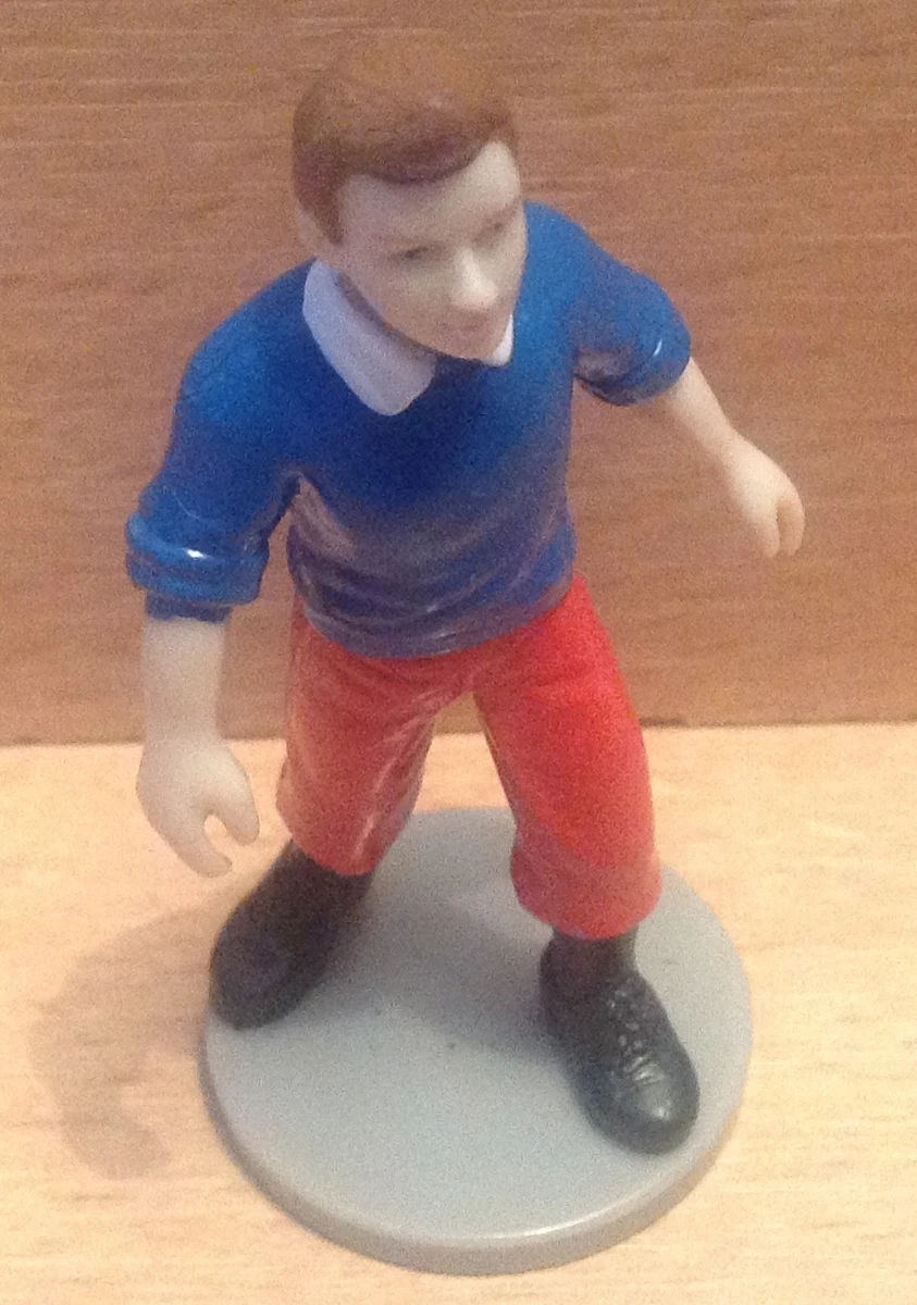 FIGURINE PVC TINTIN KUIFJE HERGE PION D' ECHEC LE FILM TINTIN A PANTALON ROUGE