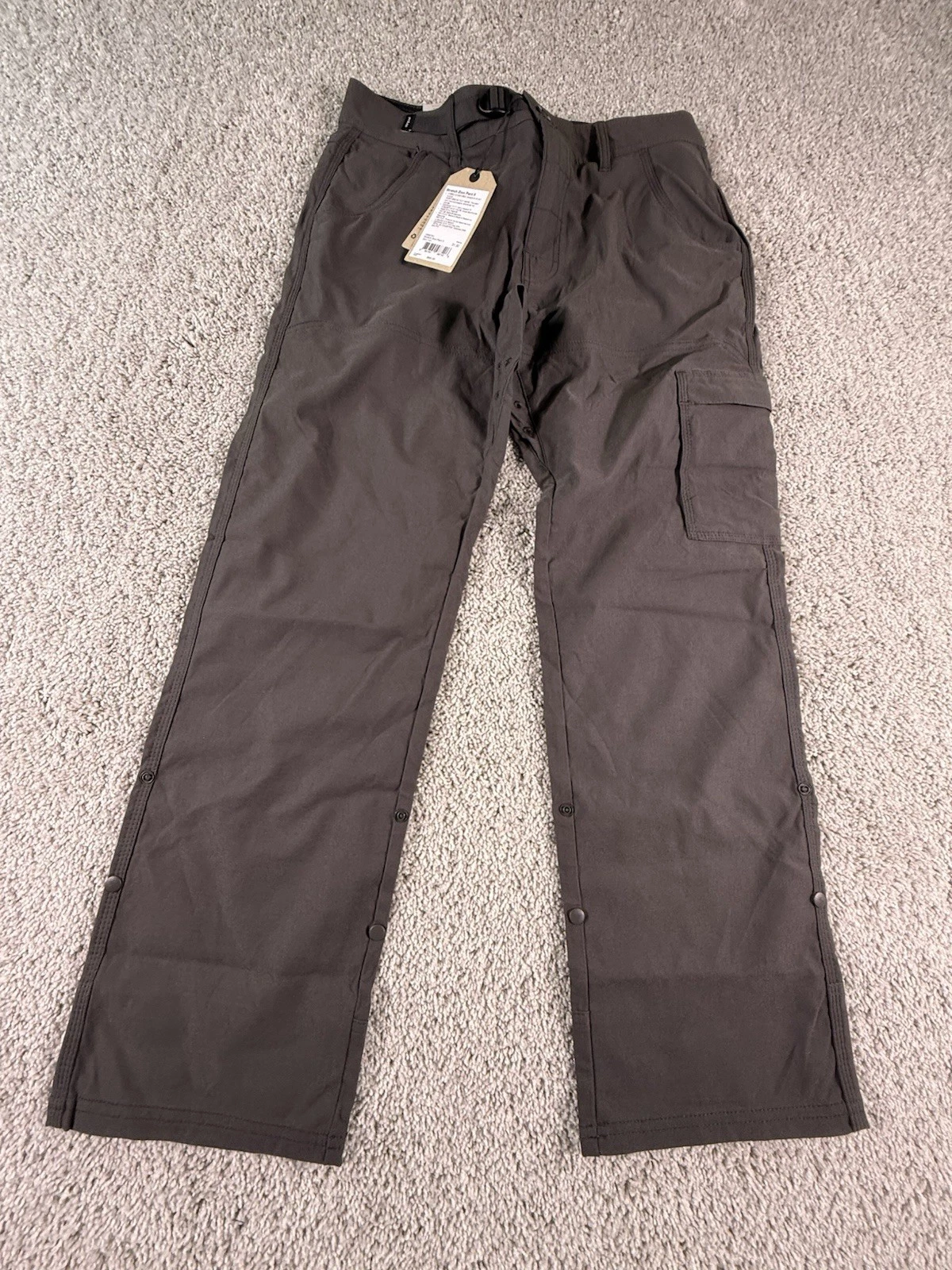 Prana Pants Mens 31x30 Dark Iron Stretch Zion II Vented Roll Tab Hiking Belt NWT
Opens in a new wind