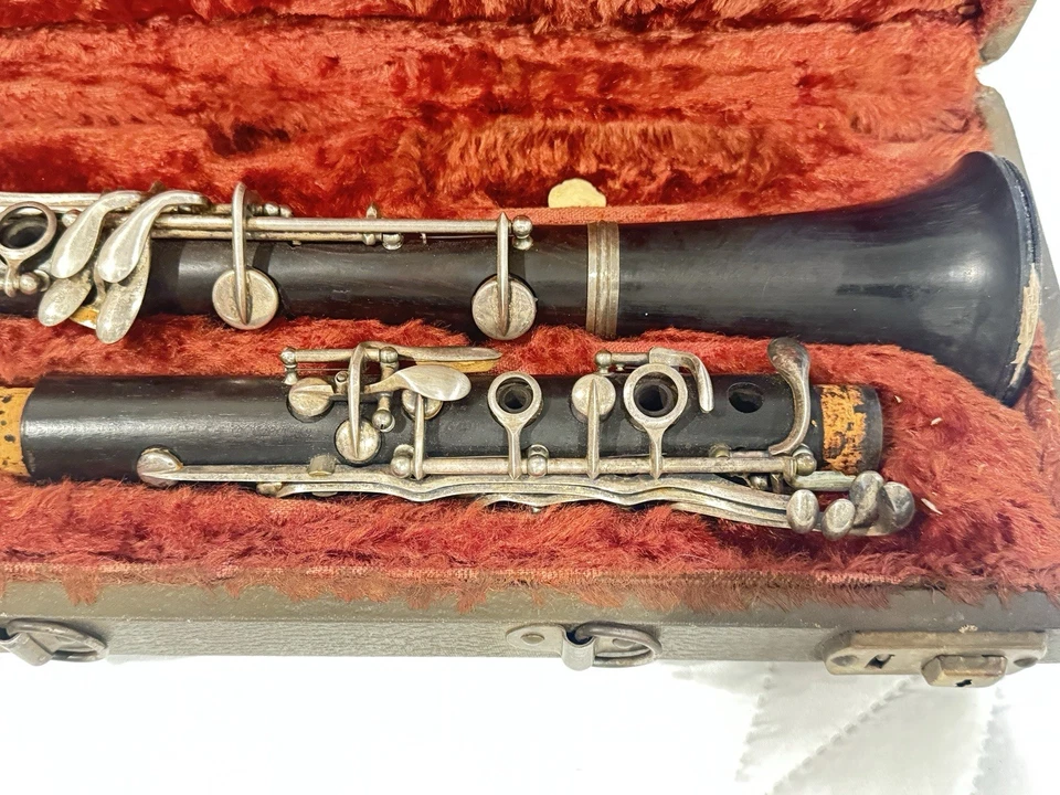 Clarinete Elkhart vintage, finales de los 30 principios de los 40 (como está en las fotos) Foto 4 de 4