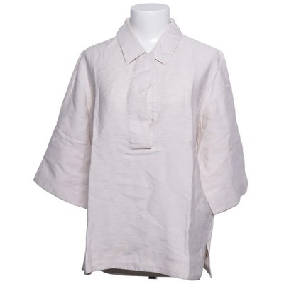 COS, Top, Größe: 44, Beige, Leinen/Polyamid/Viskose, Sonstiges, Damen #IdD