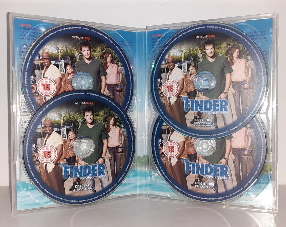 The FINDER - Complete Series - DVD [Region 2] - BONES Spin Off Crime Drama - Image 4 of 4