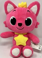Pink Fong Wonderstar Singing Fox 12" Plush Doll WowWee Interactive Works!