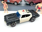 Vintage Hot Wheels Redline 1976 Police Cruiser Olds 442 - COOL KID PAINT!