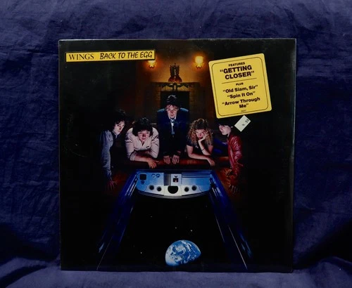 PAUL McCARTNEY~VERY RARE SEALED LP~BACK TO THE EGG~1979 1stPRESS~W/HYPE STICKER