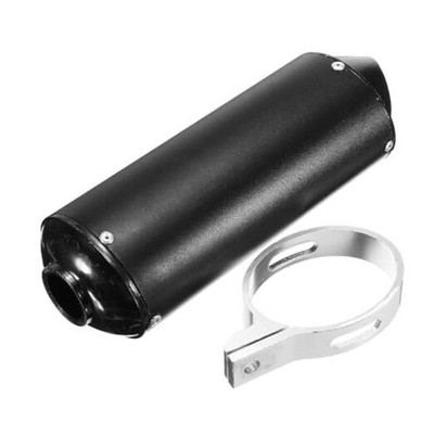 1.1'' 28mm Exhaust Muffler With Clamp for 90cc 110cc 125cc 140cc 150cc 160cc 4 