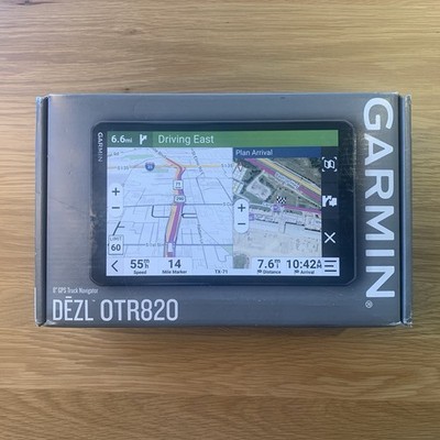GARMIN DEZL OTR820 ~  8'' Truck GPS Navigator   Model 010-02925-00 (Brand New)