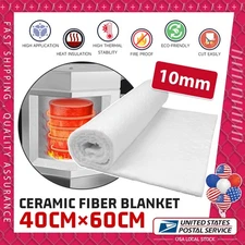 23.6inch x 15.75inch Ceramic Fiber Insulation Blanket Fireproof Cotton Blanket