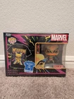 Funko Pop X-Men Wolverine Pop And T-Shirt Large Blacklight Target Exclusive #802