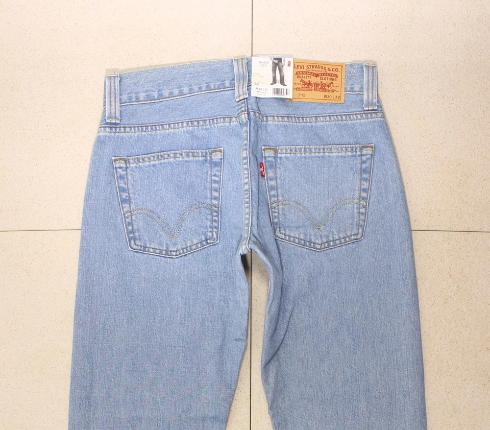 Jean homme LEVI'S 512 bootcut (2010) W30 L32 neuf - Photo 4/4