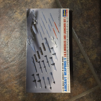 #ad #ad HAS35009 1:72 Hasegawa Weapons Set V US Missiles and Launchers $13.79