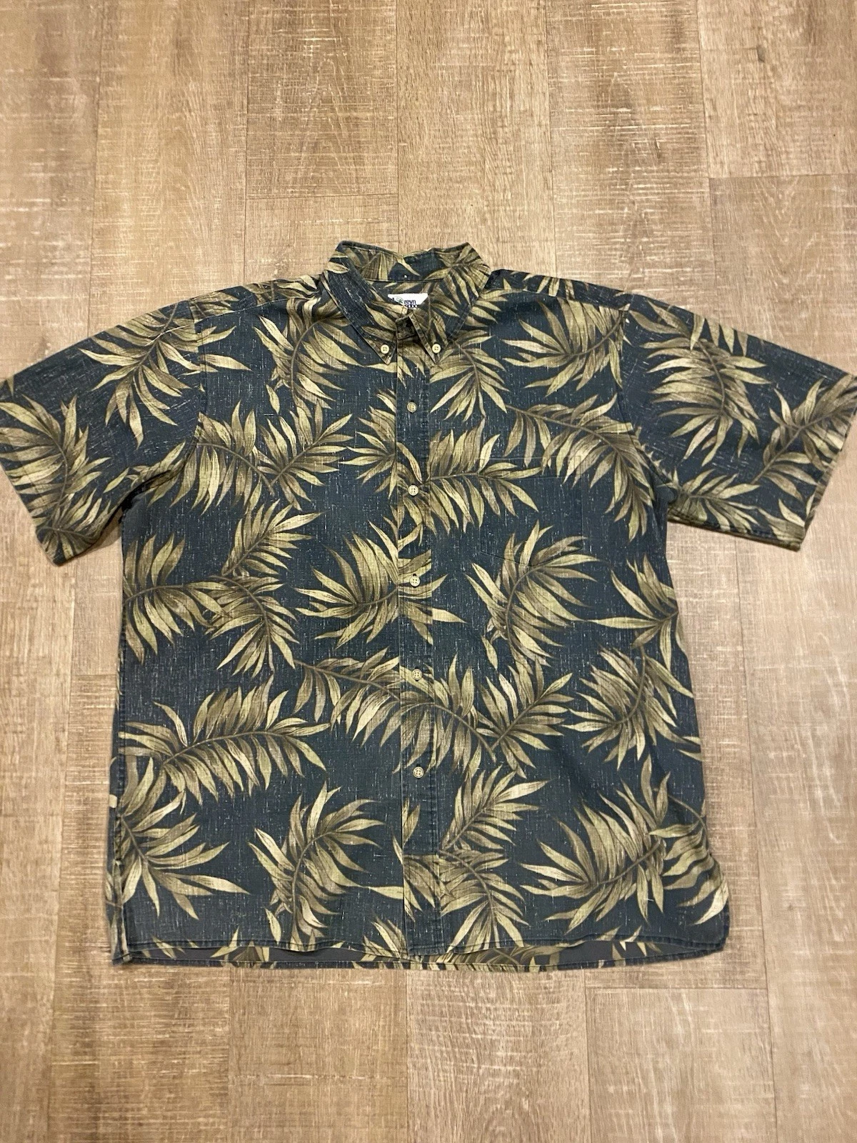 Reyn Spooner Vintage Hawaiian Shirt Size XL Tropical Beach Aloha Button Down 90s