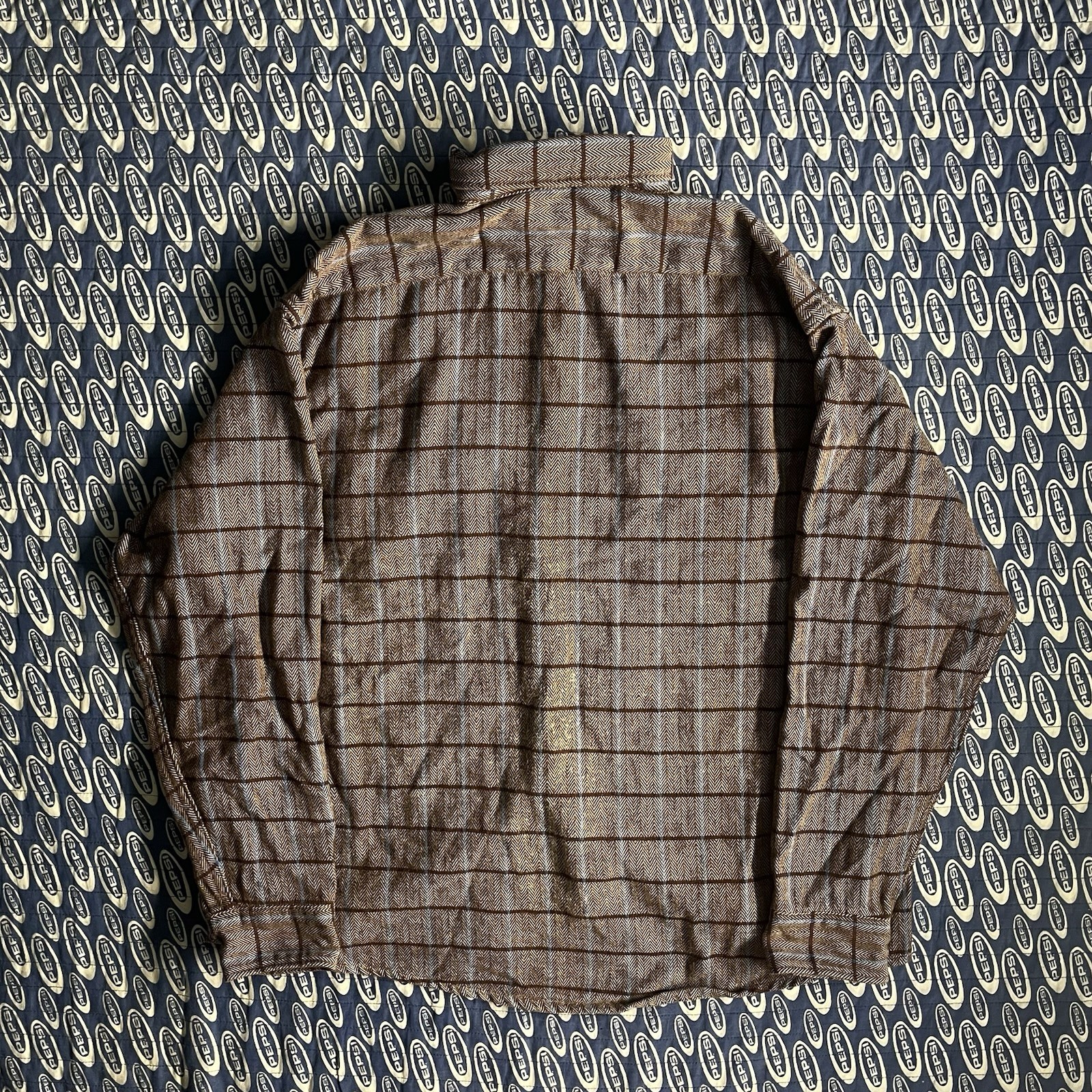 Vintage Fieldmaster Button Down Flannel Shirt Red… - image 5