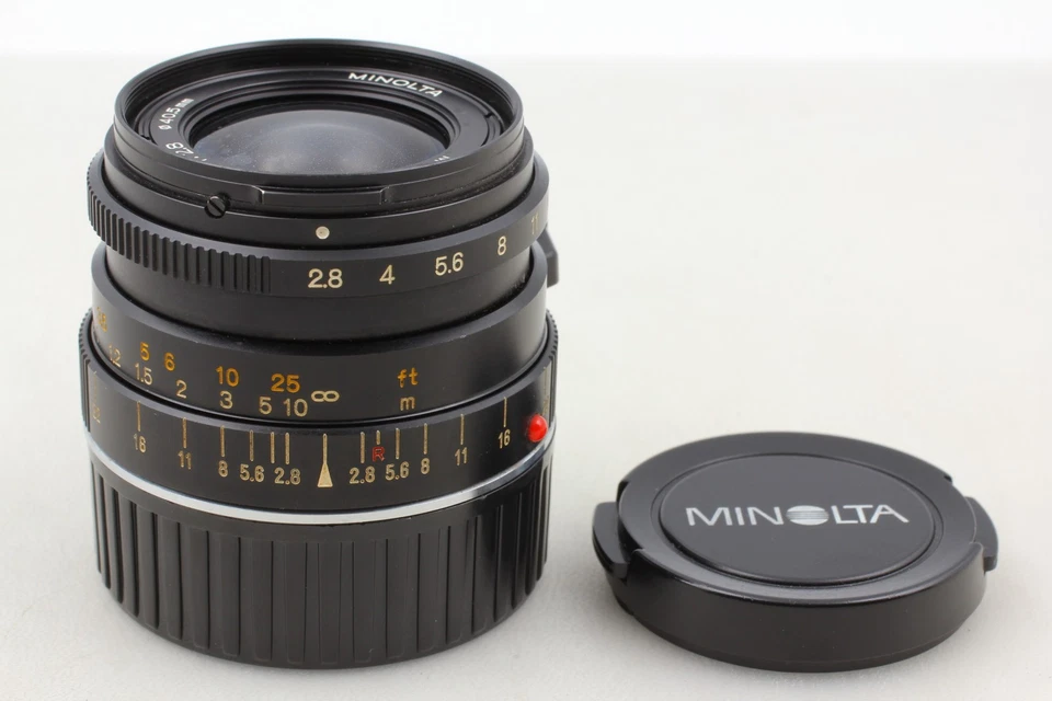 [Exc+5] Minolta M-Rokkor 28mm F2.8 Lens for CL CLE Leica M mount From JAPAN - Image 4 of 4