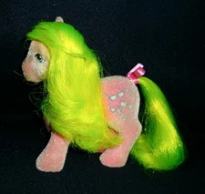 Rose: My Little Pony MLP Vintage So Soft SS Flocked Shady #3 EXCELLENT G1