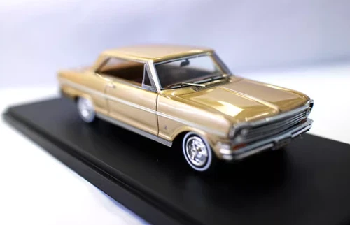 1/43 Resin car model Chevrolet Nova SS 1963 Gold - Picture 13 of 15