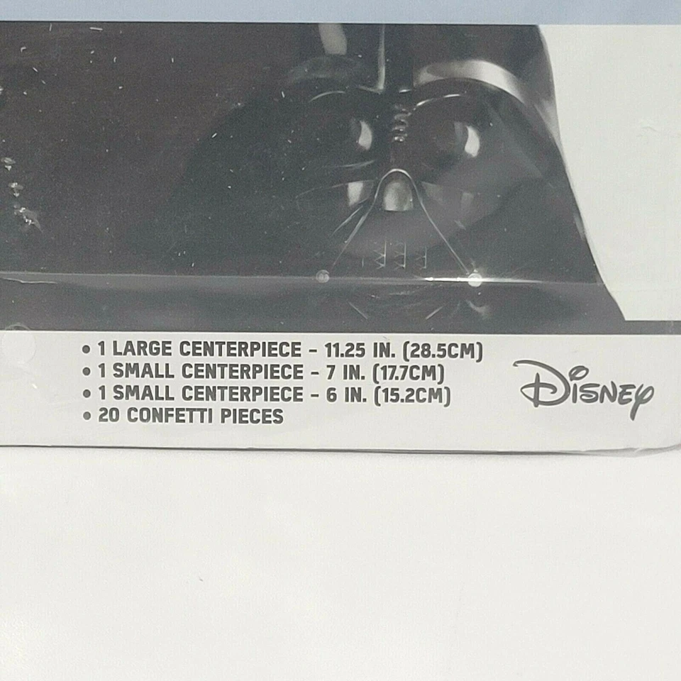 Kit de decoración de mesa Star Wars + (2) centro de mesa mantel cubiertas 54"x84" Foto 3 de 4