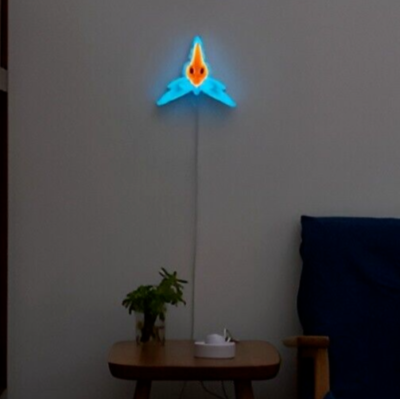 Pokémon Center Neon Art-style LED Light Rotom 6.7 x 6.6 x 3.9in