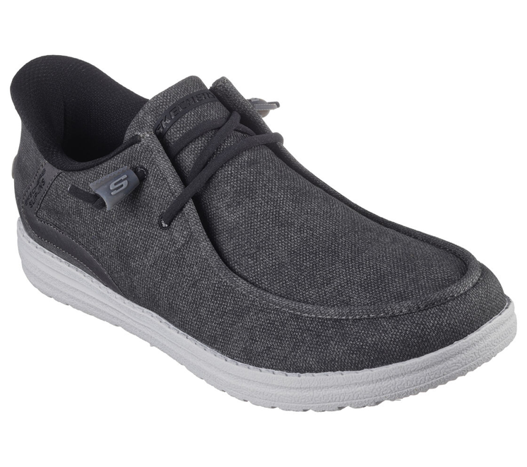 SKECHERS Melson-Coronado Dark Grey Slip-ins Sneaker Shoe Men\'s sizes 8.5 Men main image 3