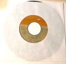 The Impacts7" Record 45 Rare Acetate Test pressing Soup Soup / Now Is The Time