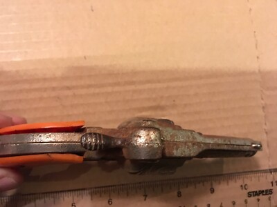 Vintage Gene Autry Cast Iron Kenton Cap Gun Red Grips – 1940-50's