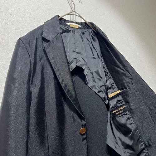 Comme des Garçons Homme Plus 20ss Polyester Bonded Jacket Buckle Jacket Japan - Picture 9 of 10