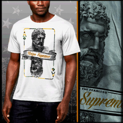 Zeus Greek Mythology Warrior Military T-shirt Macedonia King Greco Roman Combat
