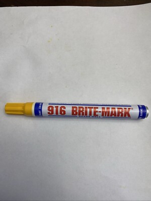 MARKERS BRITE-MARK INDUSTRIAL ALL PURPOSE YELLOW Paunt Marker