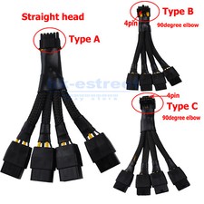 GPU RTX4090 RTX4080 series 4x8pin PCI-e to 16Pin 12 4 PCI-e 5.0 12VHPWR Cable