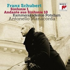 Schubert: Symphonies 1 10 Fragment by Kammerakademie Potsdam / Manacorda,...