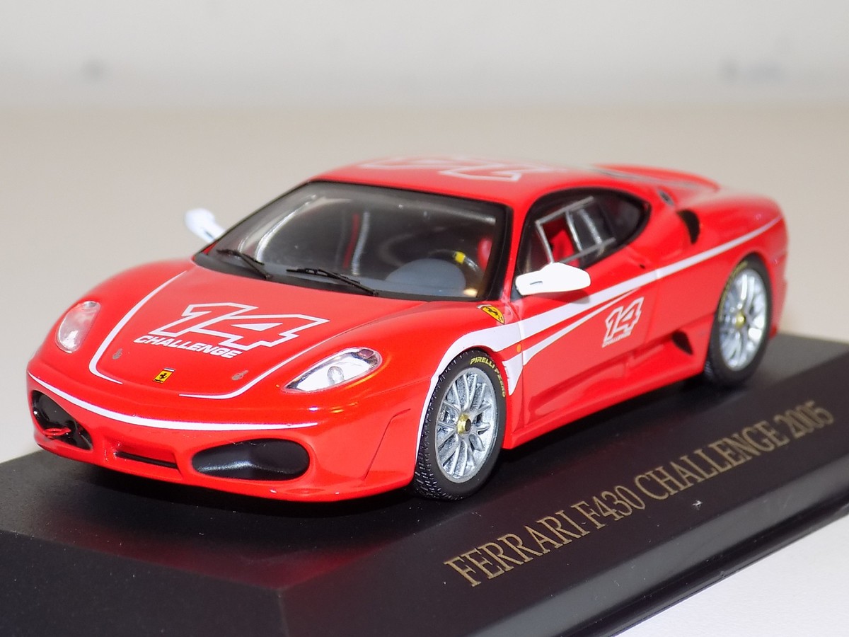 1/43 IXO Dealer Edition Street Ferrari 430 Challenge car #14 2005