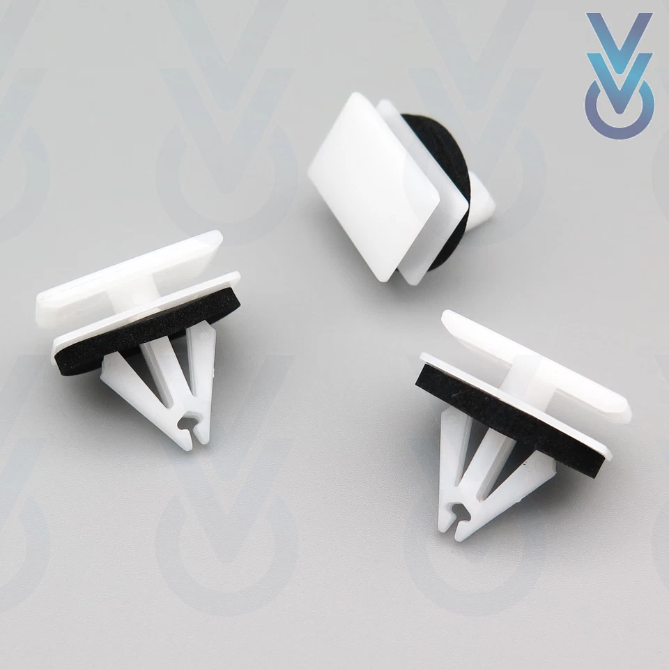 10x VVO® Clips de fixation jupe / bas de caisse pour certains Opel Mokka