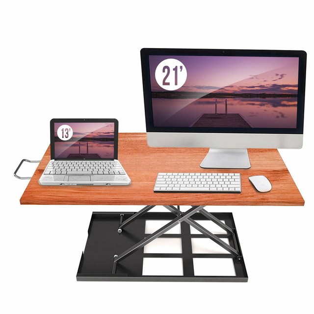 28 Height Adjule Sit To Stand Standing Desk Effective Steel Height Adjule Sit To Stand Standing