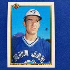 John Olerud 1990 Bowman Rookie Card #510 MLB Toronto Blue Jays. rookie card picture